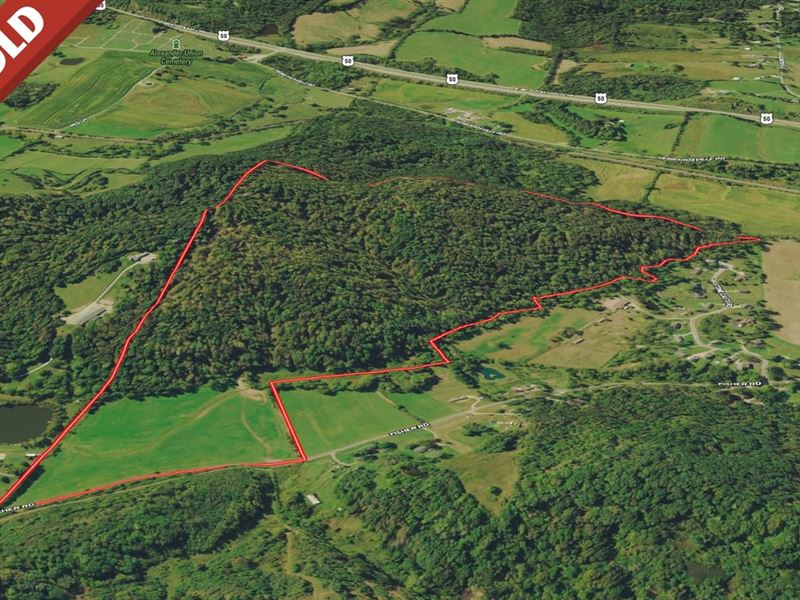 Fisher Rd, 121 Acres, Athens Coun : Athens : Athens County : Ohio
