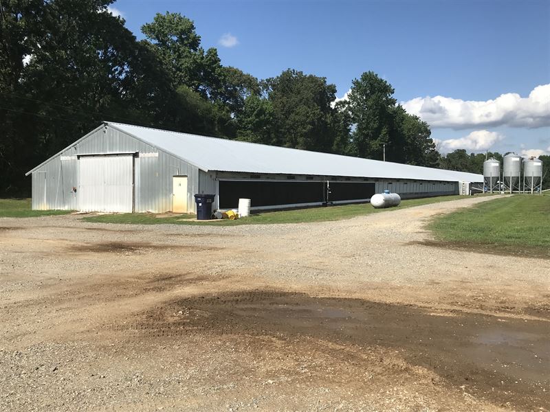 Very Clean Four House Broiler Farm : Rison : Cleveland County : Arkansas