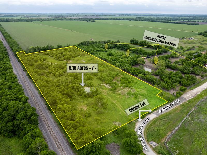 6.15 Ac in Bartlett, TX : Bartlett : Williamson County : Texas