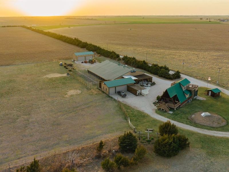 Jerico Homestead and Hunting Ranch : Offerle : Edwards County : Kansas