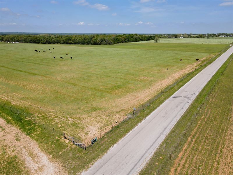 Build Ready 6 Ac on OK / TX Border : Thackerville : Love County : Oklahoma