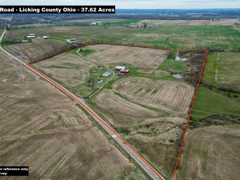 Marion Rd, 37 Acres, Licking Coun : Newark : Licking County : Ohio