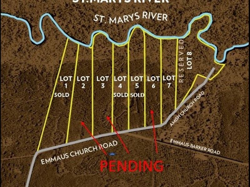 Lot 5, The Refuge, St. George, GA : Saint George : Charlton County : Georgia