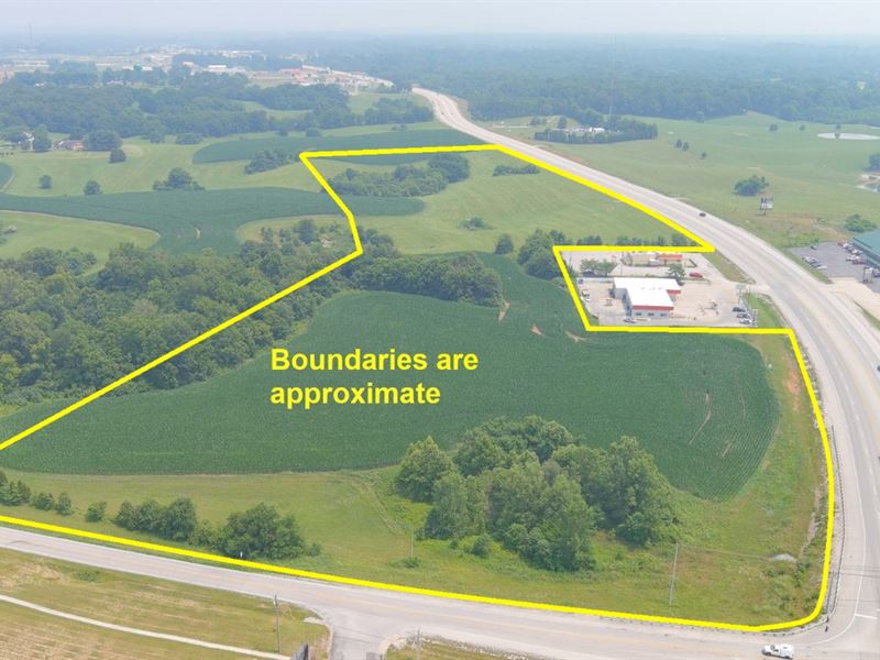 26.59+/ Acres Prime Commercial, Farm for Sale in Kentucky, 355480