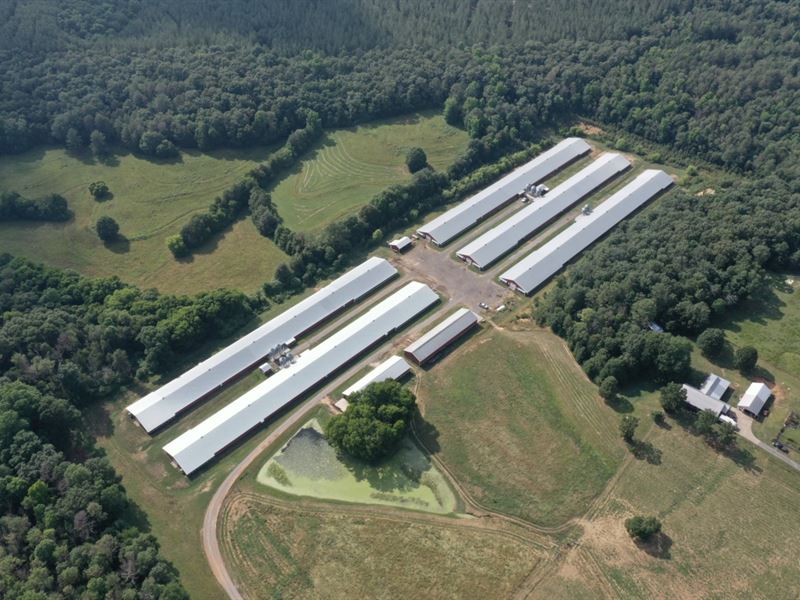 Unole Mega Broiler Farm : Lyerly : Chattooga County : Georgia
