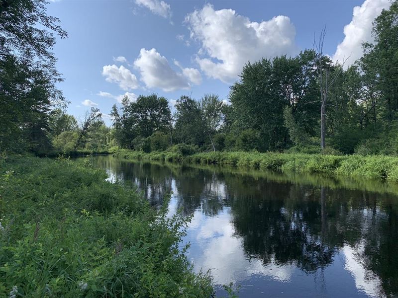 Middle Branch of The Oswegatchie : Harrisville : Lewis County : New York
