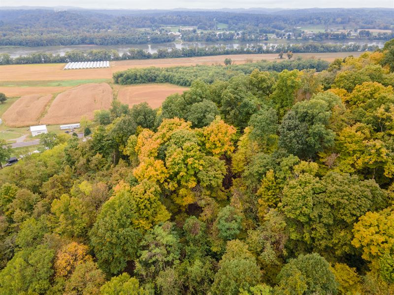 Nice Views, Rock Outcroppings : Marietta : Washington County : Ohio