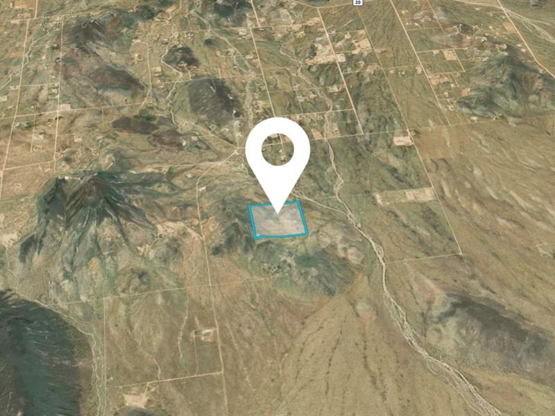43.89 Acres in Kingman : Kingman : Mohave County : Arizona