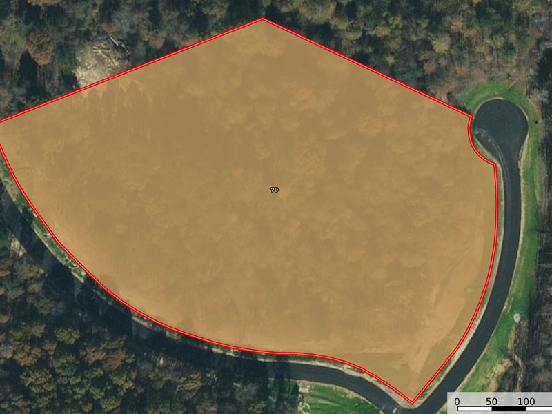 6.1 Acre Residential Lot in Lafayet : Oxford : Lafayette County : Mississippi