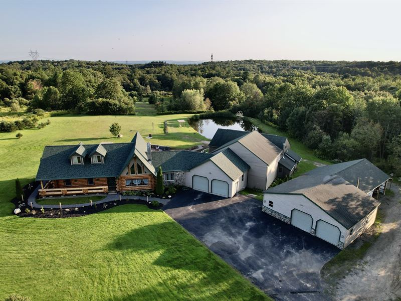 Rustic Country Estate : Annsville : Oneida County : New York