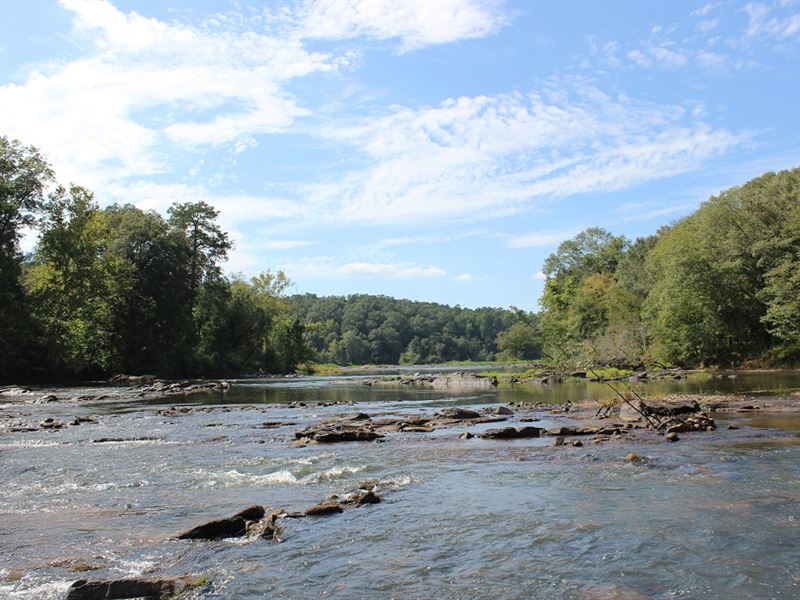 1.2 Miles of Flint River Frontage : Thomaston : Upson County : Georgia