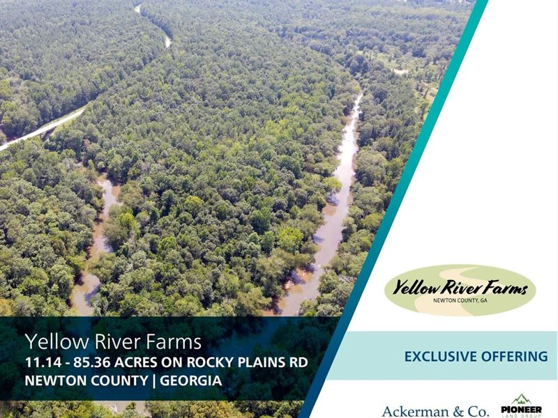 Tract 4, Yellow River Farms, 14.1 : Covington : Newton County : Georgia