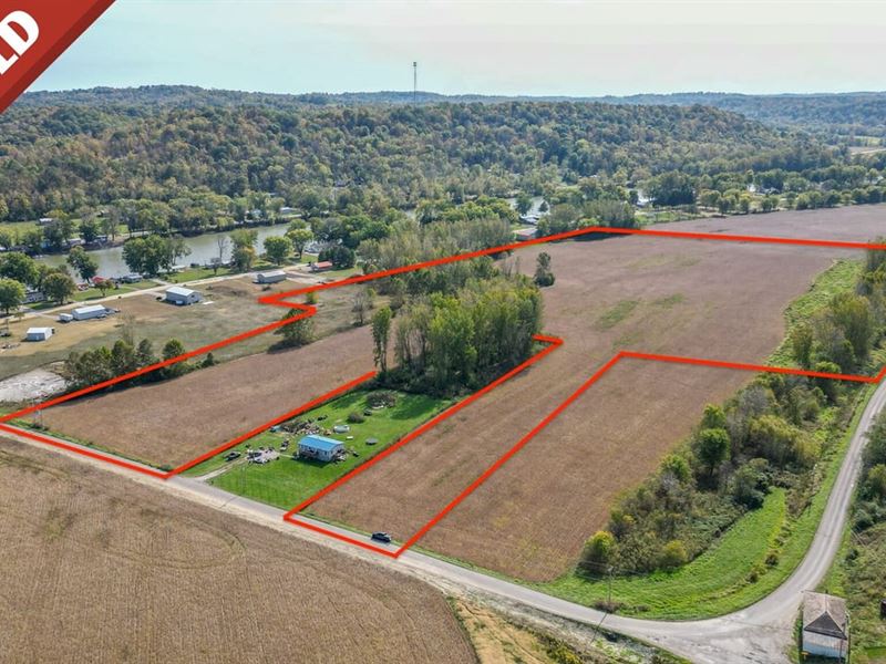 Old River Rd, 32 Acres, Muskingum : Philo : Muskingum County : Ohio
