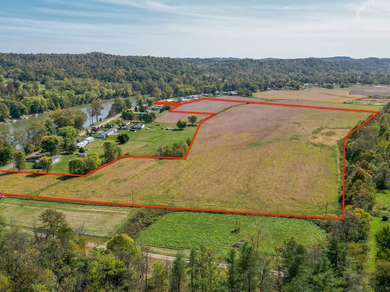 Old River Rd, 29 Acres, Muskingum : Philo : Muskingum County : Ohio