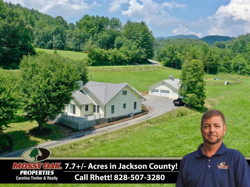 7.78 Acres 10 Bob Hall Road, Whi : Whittier : Jackson County : North Carolina
