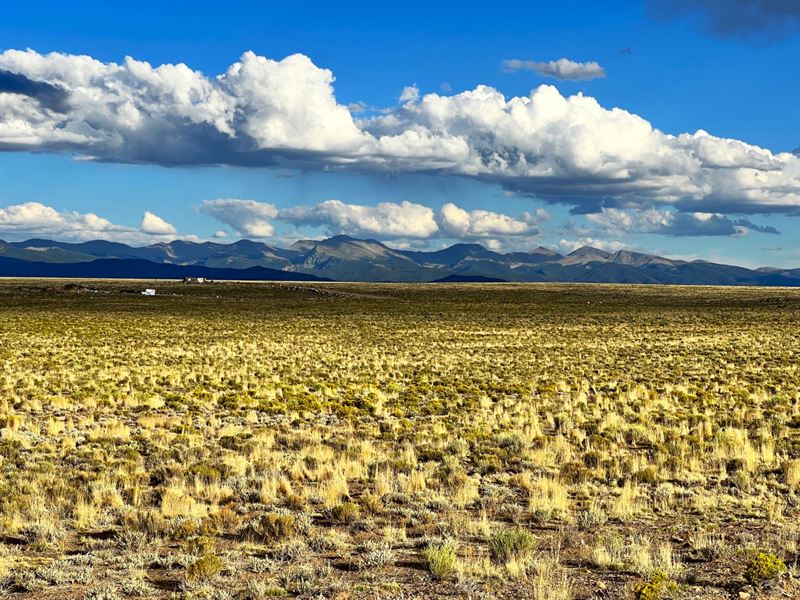 Majestic Views and Power Close by : Blanca : Costilla County : Colorado