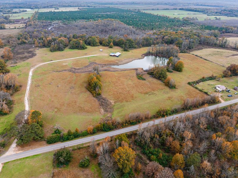 Hunting Land with Cabin SE Oklahoma : Broken Bow : McCurtain County : Oklahoma