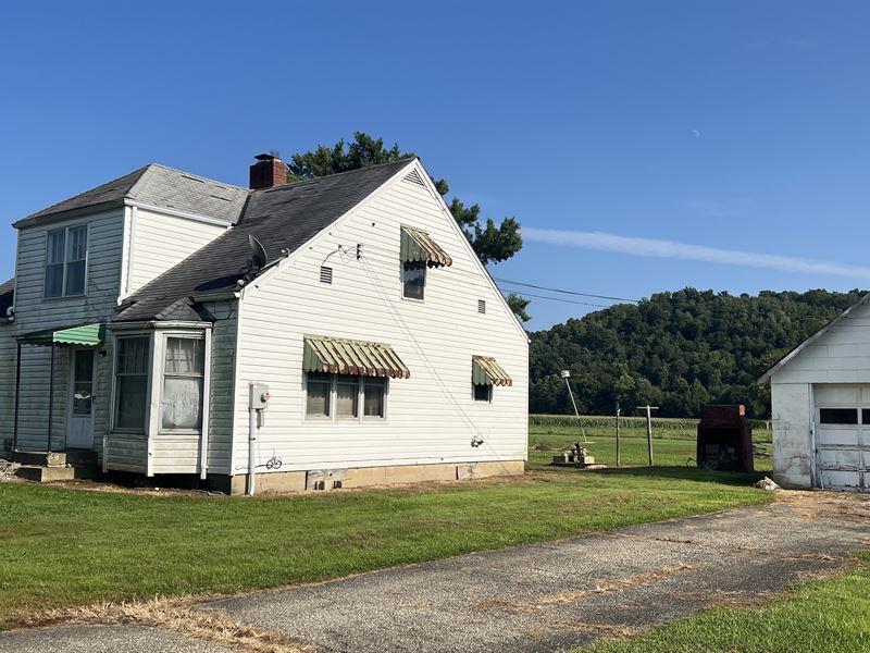 Starter Home 12 Acres & Pole Barn : Londonderry : Vinton County : Ohio