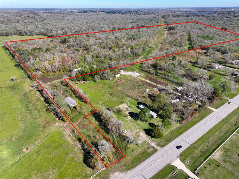 92 Acres, 2932 FM 1462 : Rosharon : Brazoria County : Texas