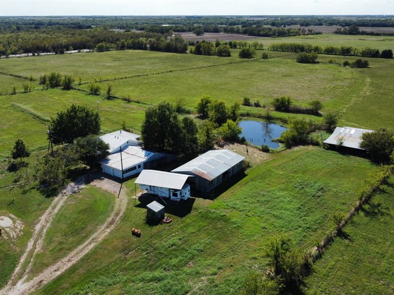 46.58 Acres with Home in Hunt Count, Farm for Sale in Texas, 366582