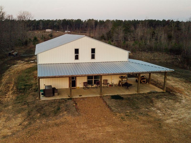 108.5 Acres with A Barndominium, Farm for Sale by Owner in Mississippi