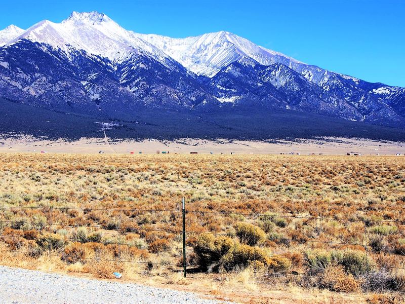 Mountain View Land Near Alamosa : Blanca : Costilla County : Colorado
