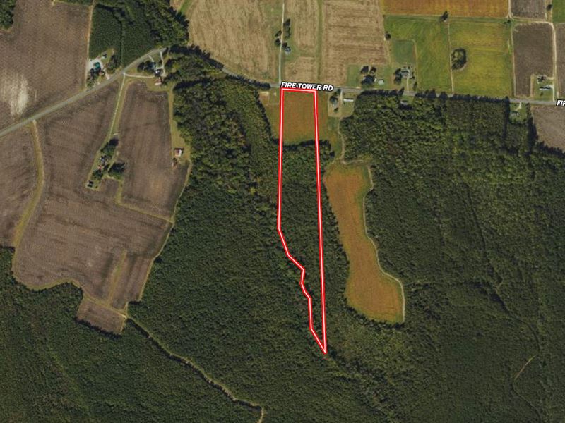 12.5 Acres of Rec : Jackson : Northampton County : North Carolina