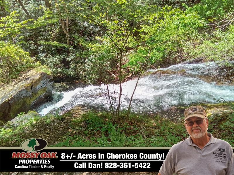 6.91 Acres with Monster Cascadin : Murphy : Cherokee County : North Carolina