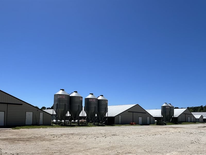 6 House Broiler Poultry Farm, Farm for Sale by Owner in Texas, 374373