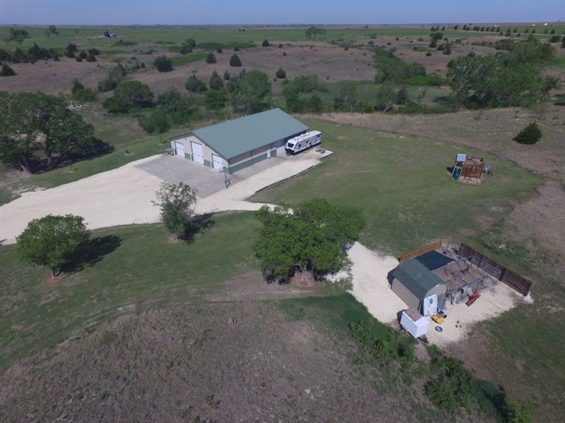 County Line Barndominium, Farm for Sale in Kansas, 375432 FARMFLIP
