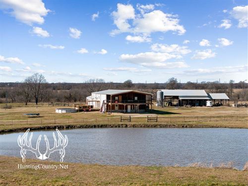 Barn Dominium with 40 Acres : Millerton : McCurtain County : Oklahoma