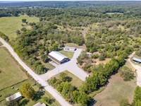 10+ Acres + Home Or Commercial Biz : Hulbert : Cherokee County : Oklahoma