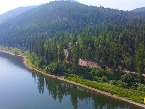 Clark Fork Bluff : Frenchtown : Missoula County : Montana