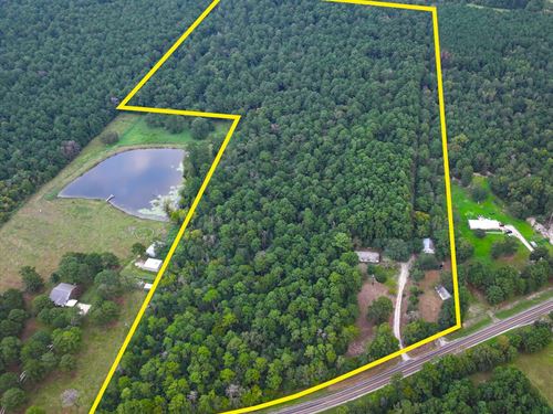 52 Acres 4955 FM 1374 : Huntsville : Walker County : Texas
