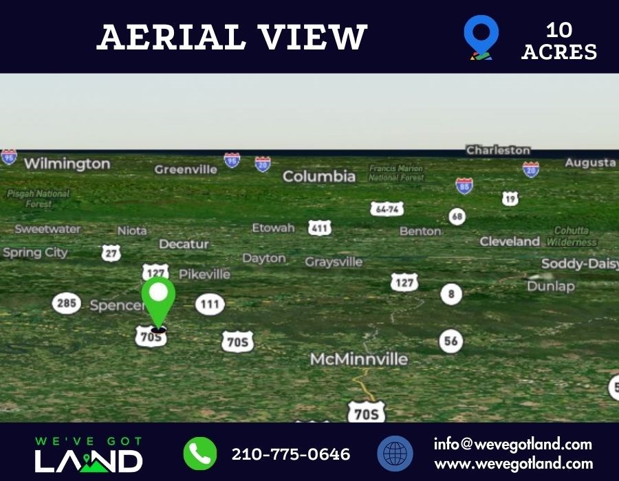 10 Acres Riverfront Rock Island, TN, Farm for Sale in Tennessee