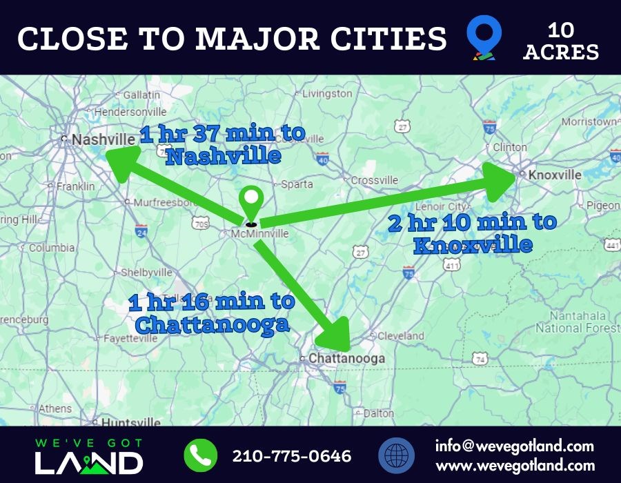 10 Acres Riverfront Rock Island, TN, Farm for Sale in Tennessee