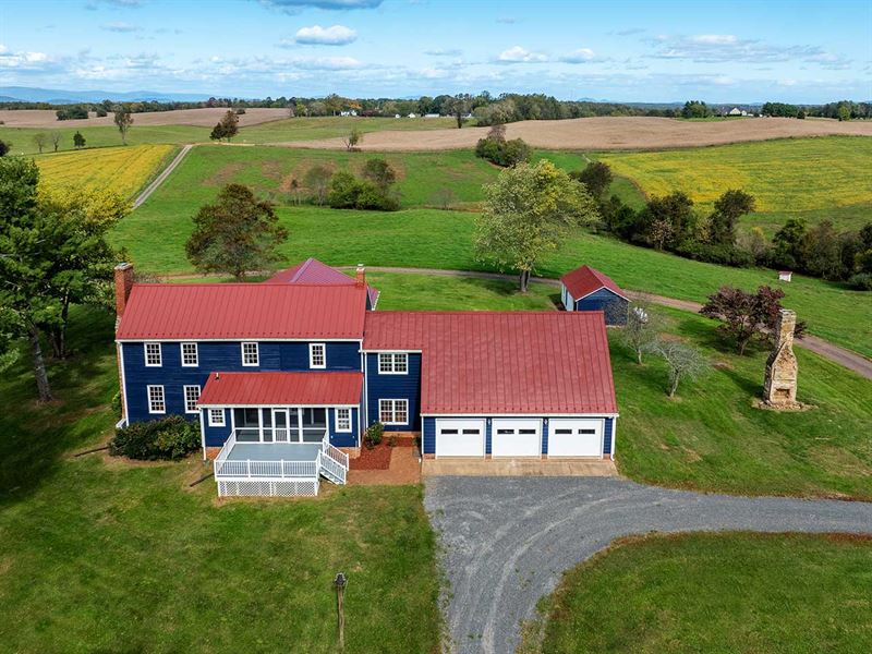 Beautiful 294 Acre Farm in VA : Rixeyville : Culpeper County : Virginia