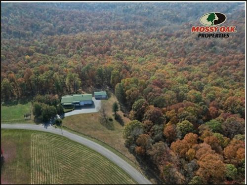 49 Acres, Barndominium- Large Gara : Bloomfield : Greene County : Indiana