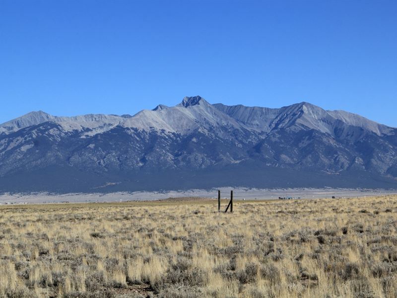 5 Acres Buildable Land Off-Grid : Blanca : Costilla County : Colorado