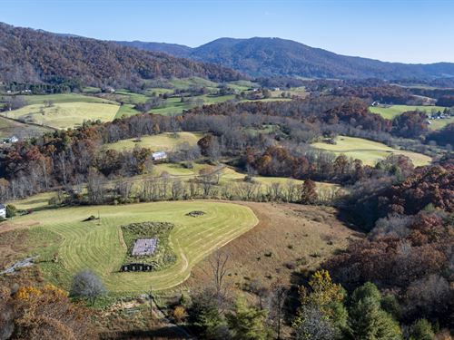 Gorgeous Blue Ridge Mountain Farm : Independence : Grayson County : Virginia