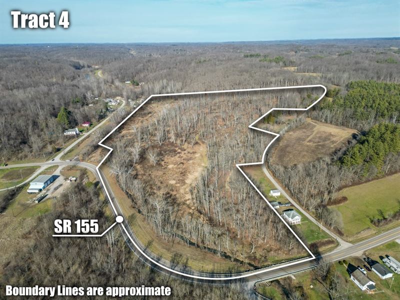 SR 155 Tract 4, 42 Acres, Perry : Corning : Perry County : Ohio