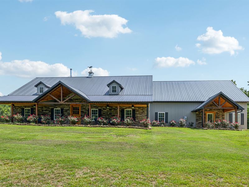 Sensational Barndominium with Pool : Waynesboro : Wayne County : Tennessee