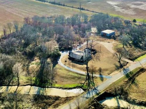 13.47 Acres With a Home in Bolivar : Gunnison : Bolivar County : Mississippi
