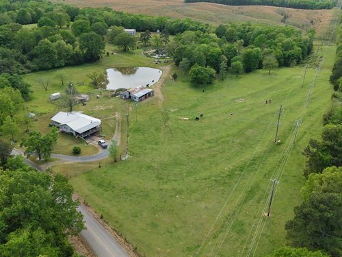 31 Acres With a Home & Barndominium : Hatfield : Polk County : Arkansas
