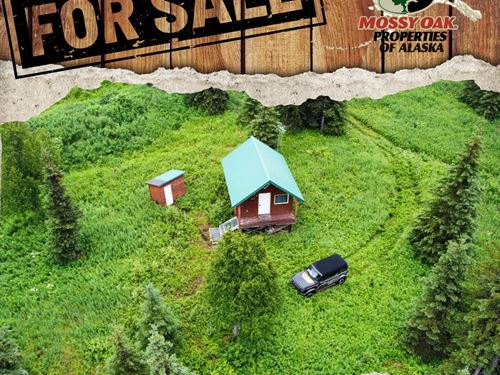 Recreational Cabin in The Caribou : Ninilchik : Kenai Peninsula Borough : Alaska