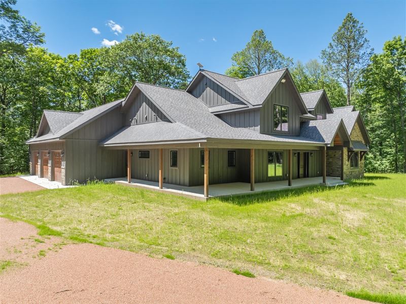 Ultimate Privacy Parcel, New Home : Hiles : Forest County : Wisconsin