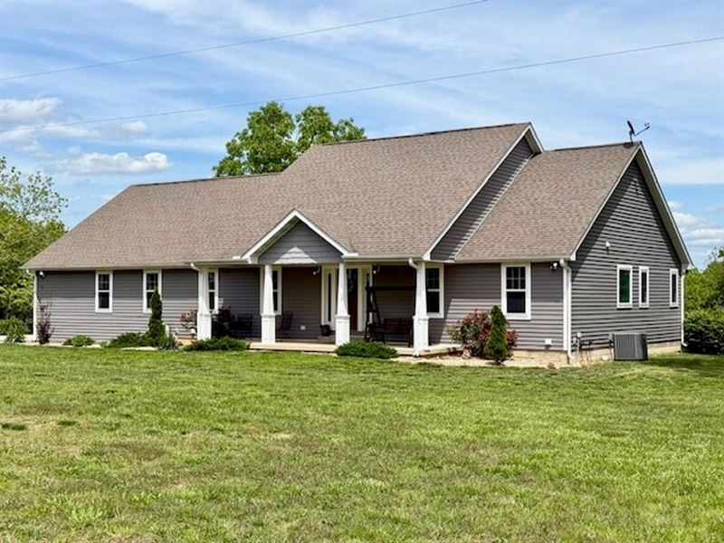 20.47 Acres, 5 Bed/3.5 Baths, Basem : Mountain View : Howell County : Missouri