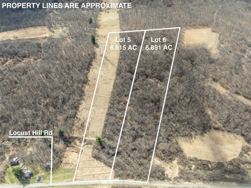 Locust Hill Rd, 8 Acres, Hancock : Chester : Hancock County : West Virginia