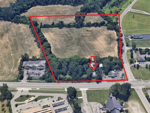 Prime Ypsilanti Commercial Land : Ypsilanti : Washtenaw County : Michigan