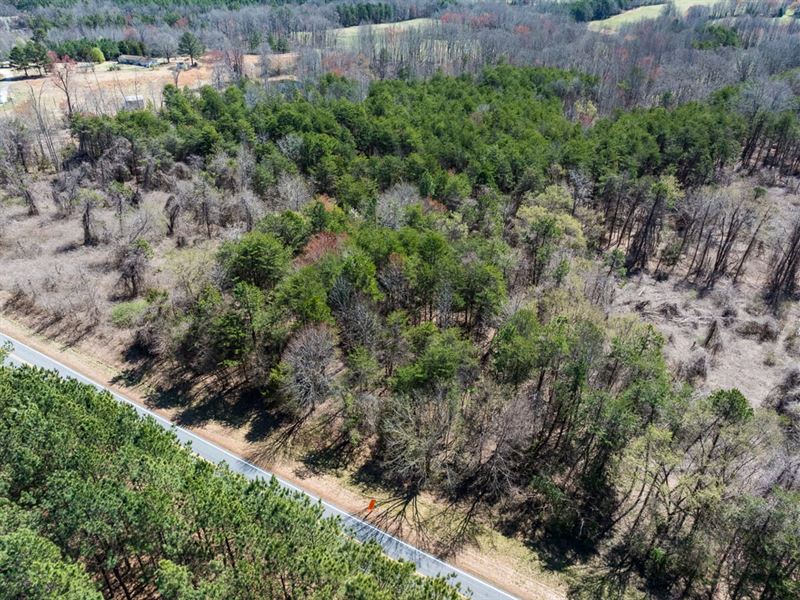 7.365-Acre Homesite Lot for Sale : Pelham : Caswell County : North Carolina